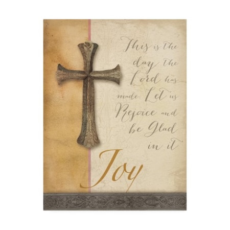 Elyse DeNeige 'Words For Worship Joy' Canvas Art,18x24